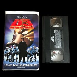 Walt Disney D3: The Mighty Ducks VHS Tape
